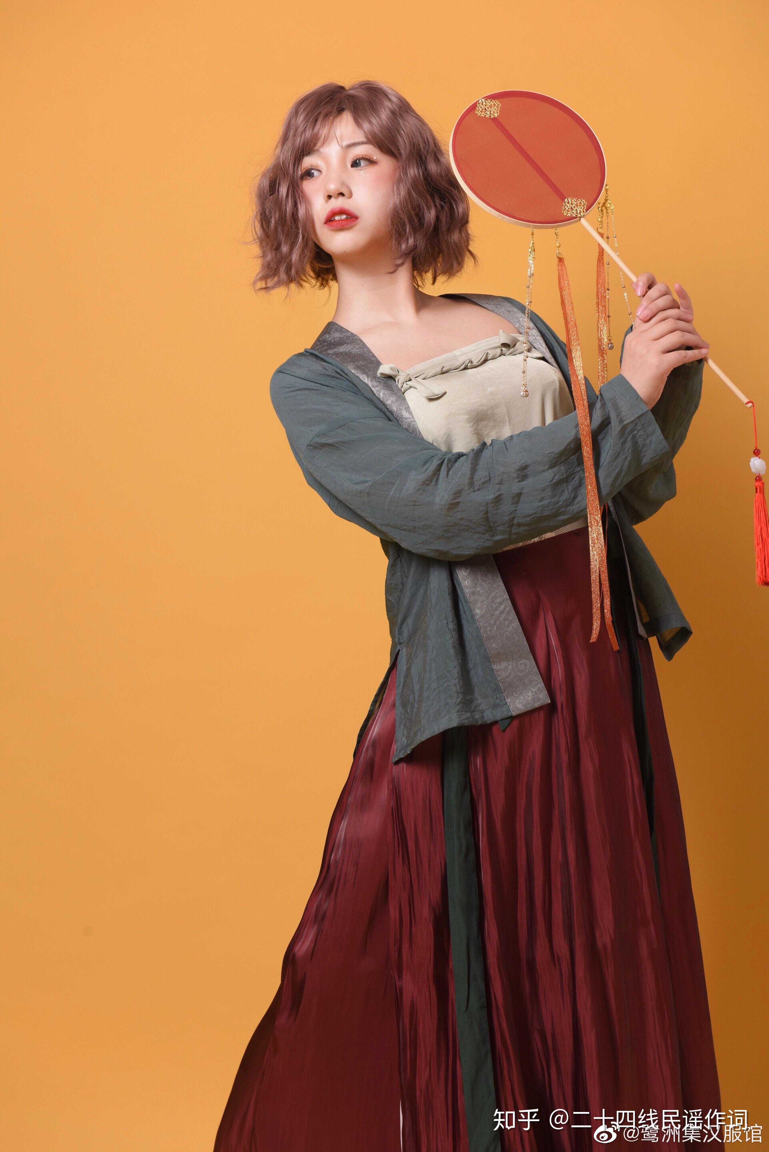 你见过哪些惊艳的红配绿汉服?