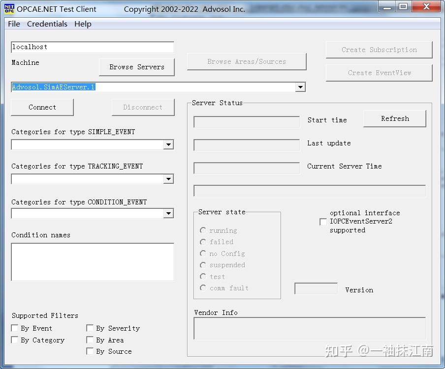 通讯软件012——分分钟学会OPC AE Test Client - 知乎