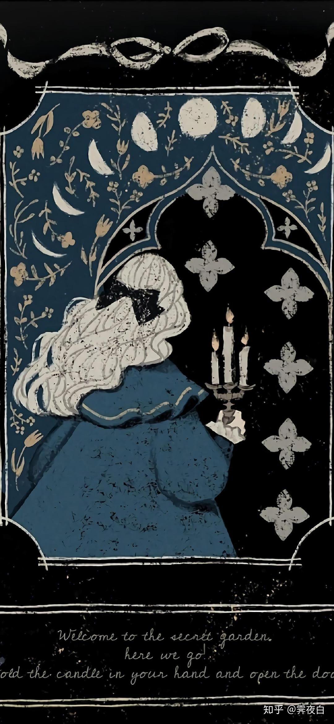 有哪些比较文艺点的暗黑风壁纸? - 知乎