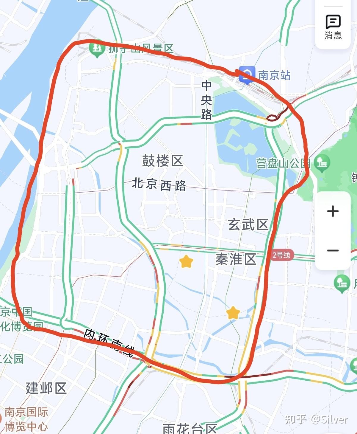 南京绕城公路范围图图片