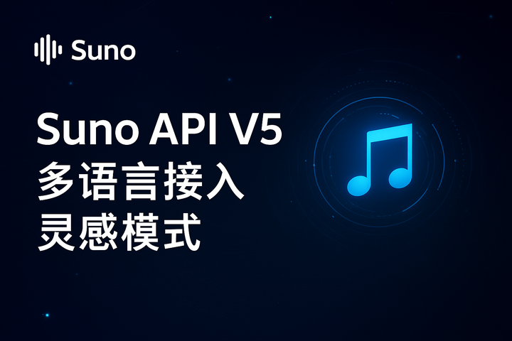 Suno API V5 全面升级——多语言接入，开启 AI 音乐创作新时代 - 知乎
