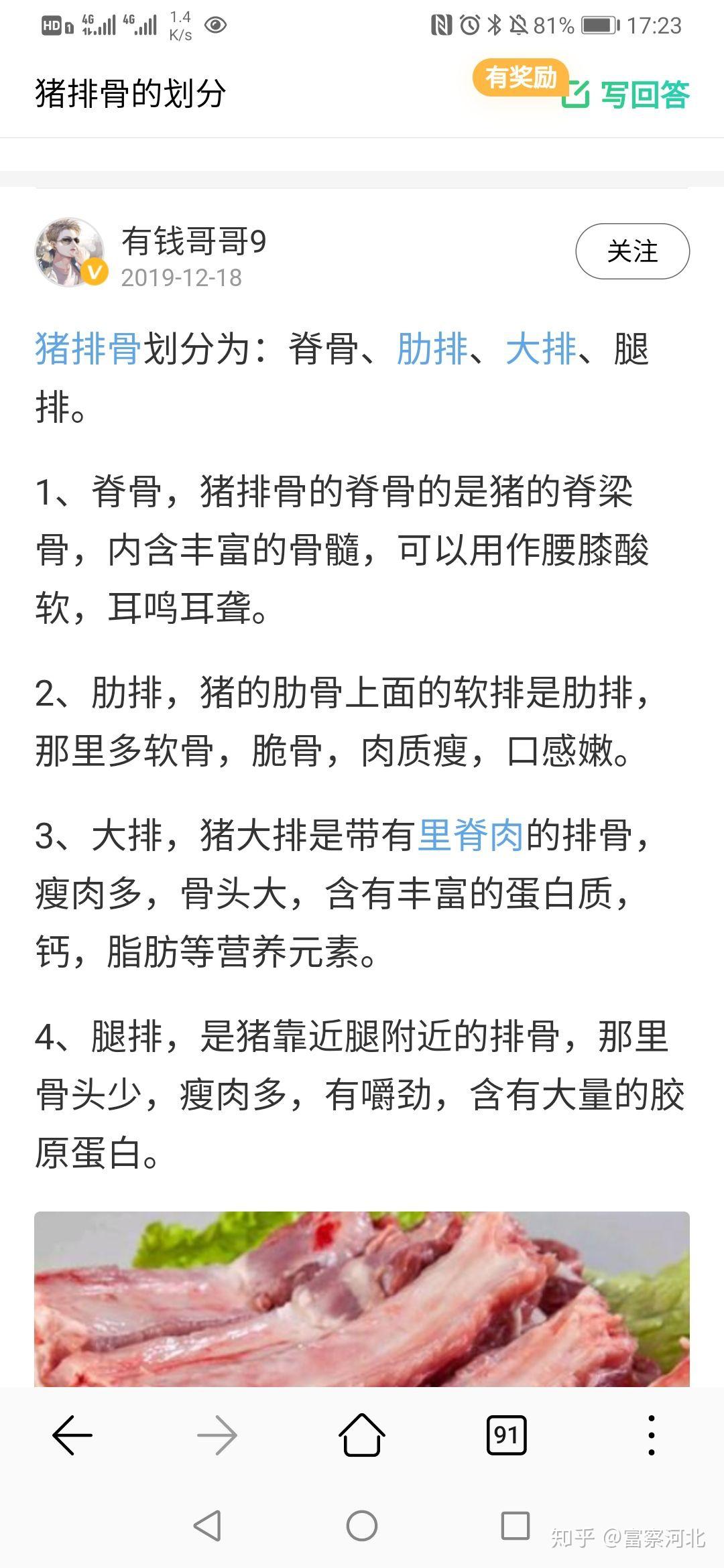 猪排骨如何分类