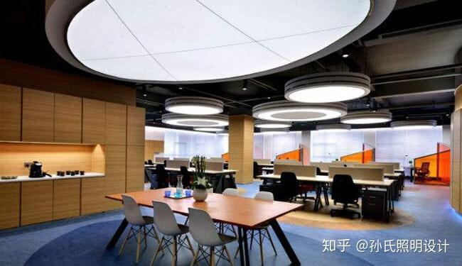 办公空间照明设计说明「图解」 知乎 
