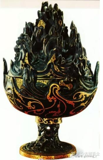 中国 漢代 唐物 博山炉 鳳凰 鳥 置物 希少品 香炉 香道具 青銅器