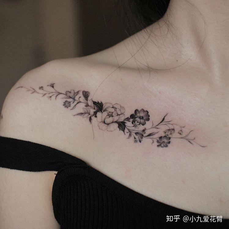 女生在胸前纹身是什么意思