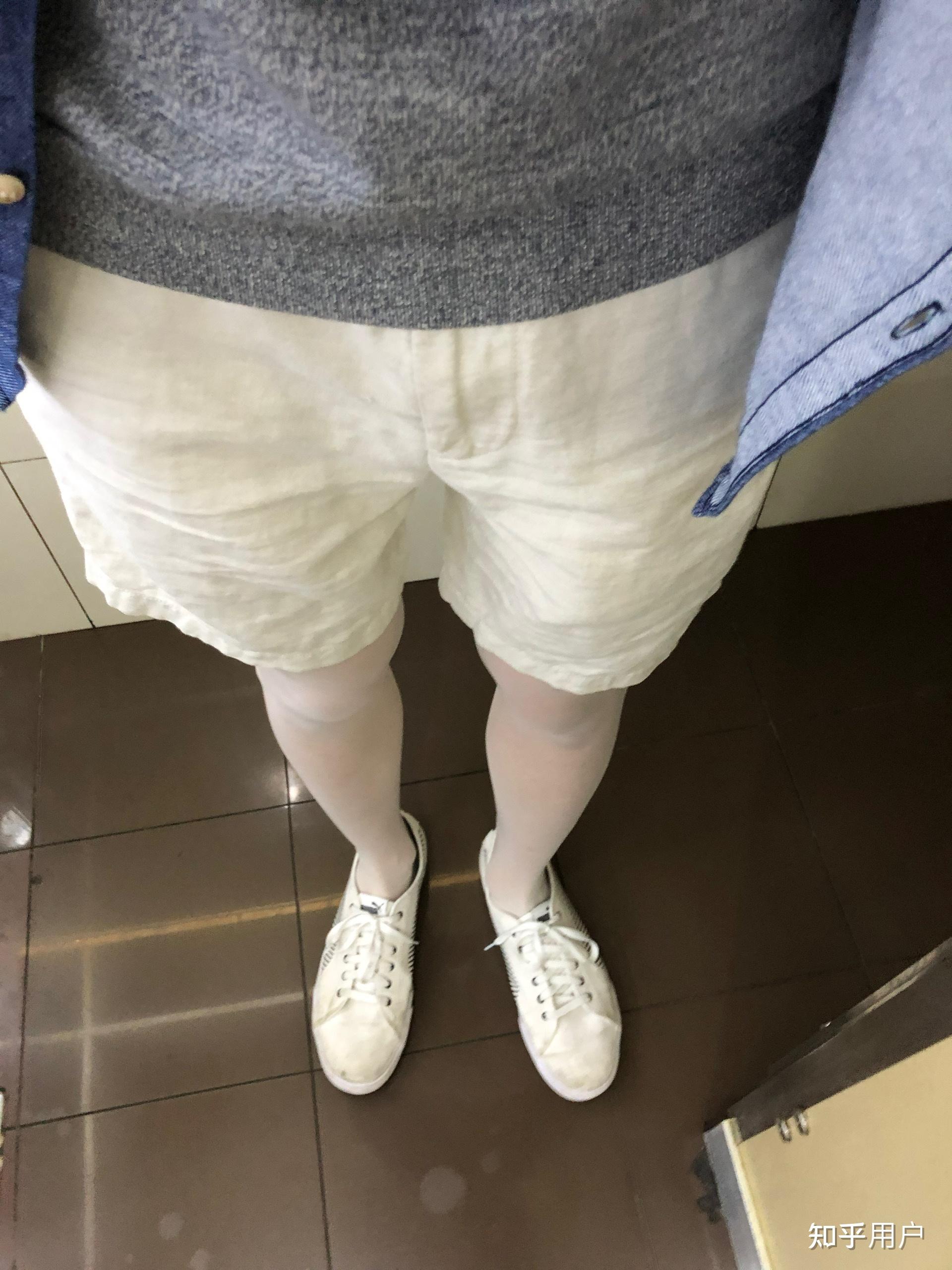 会有男生穿短裤搭配裤袜外出吗? - 知乎