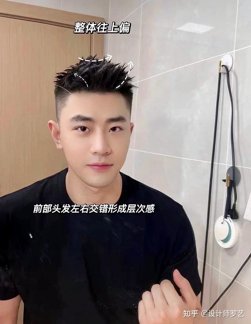 短方脸适合什么发型男?