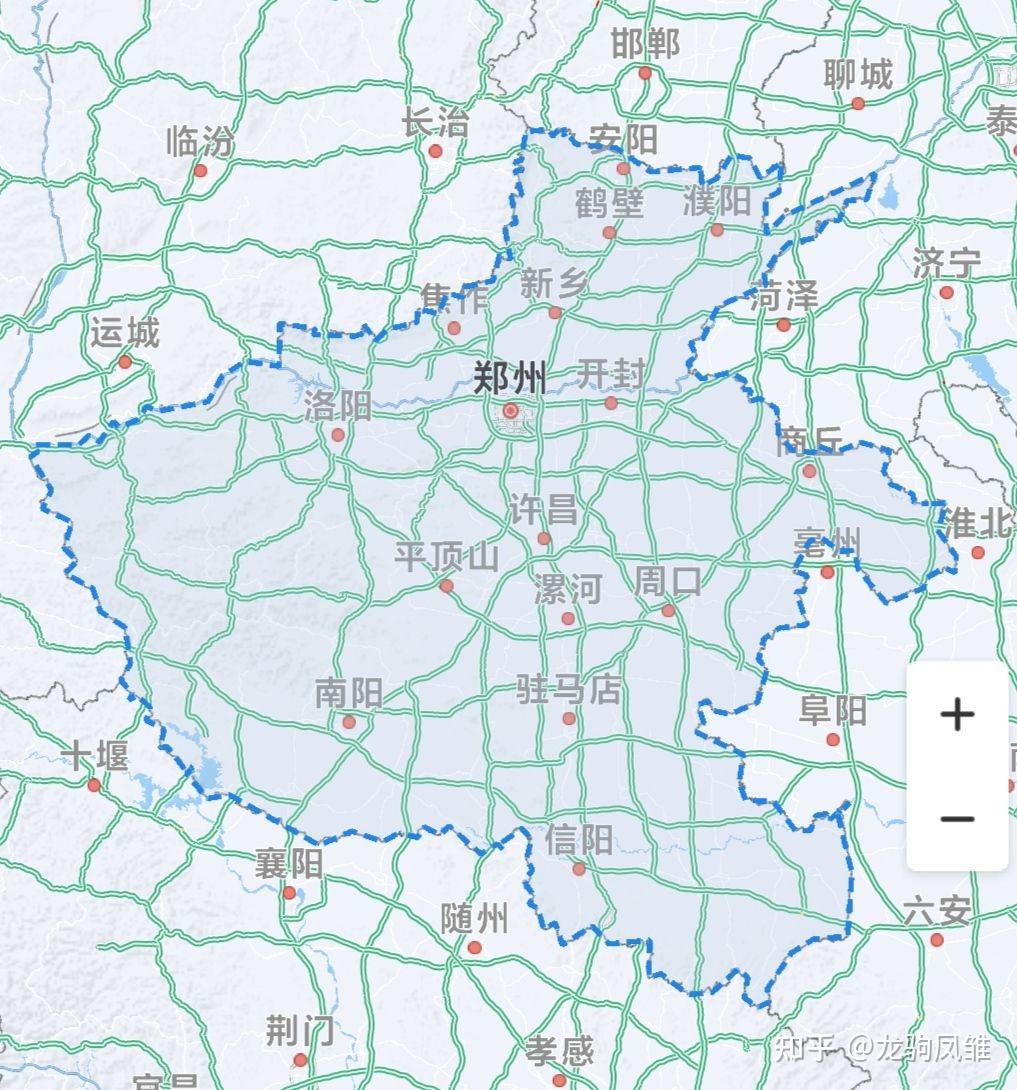 豫北地图高清版图片