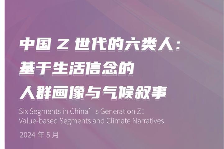 《中国Z世代的六类人:基于生活信念的人群画像与气候叙事》 - 知乎