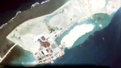中国在南沙群岛实际控制岛礁示意图 - 知乎