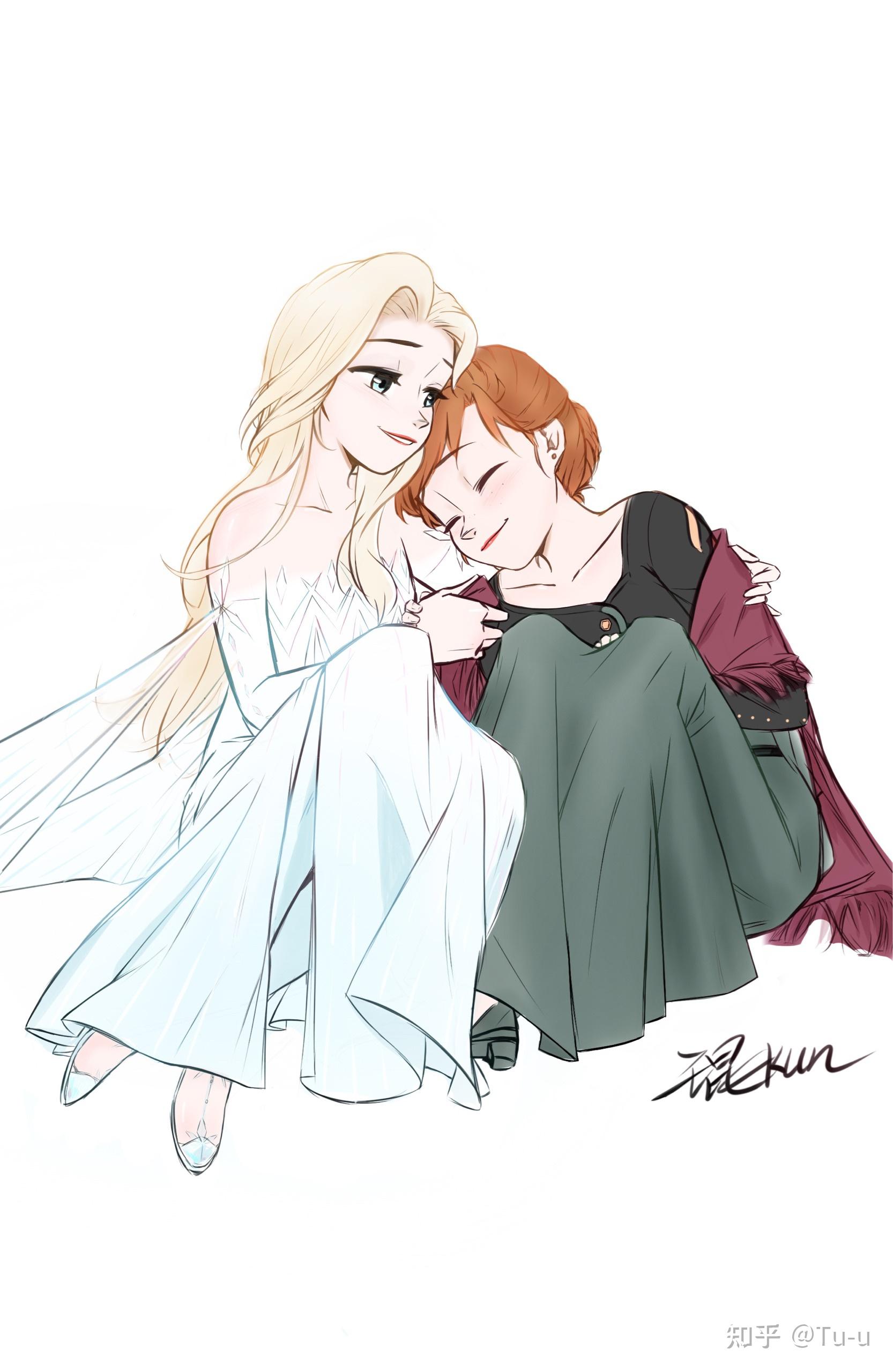 如何看待电影《冰雪奇缘》里面的角色安娜和艾莎被说成是同性恋les?