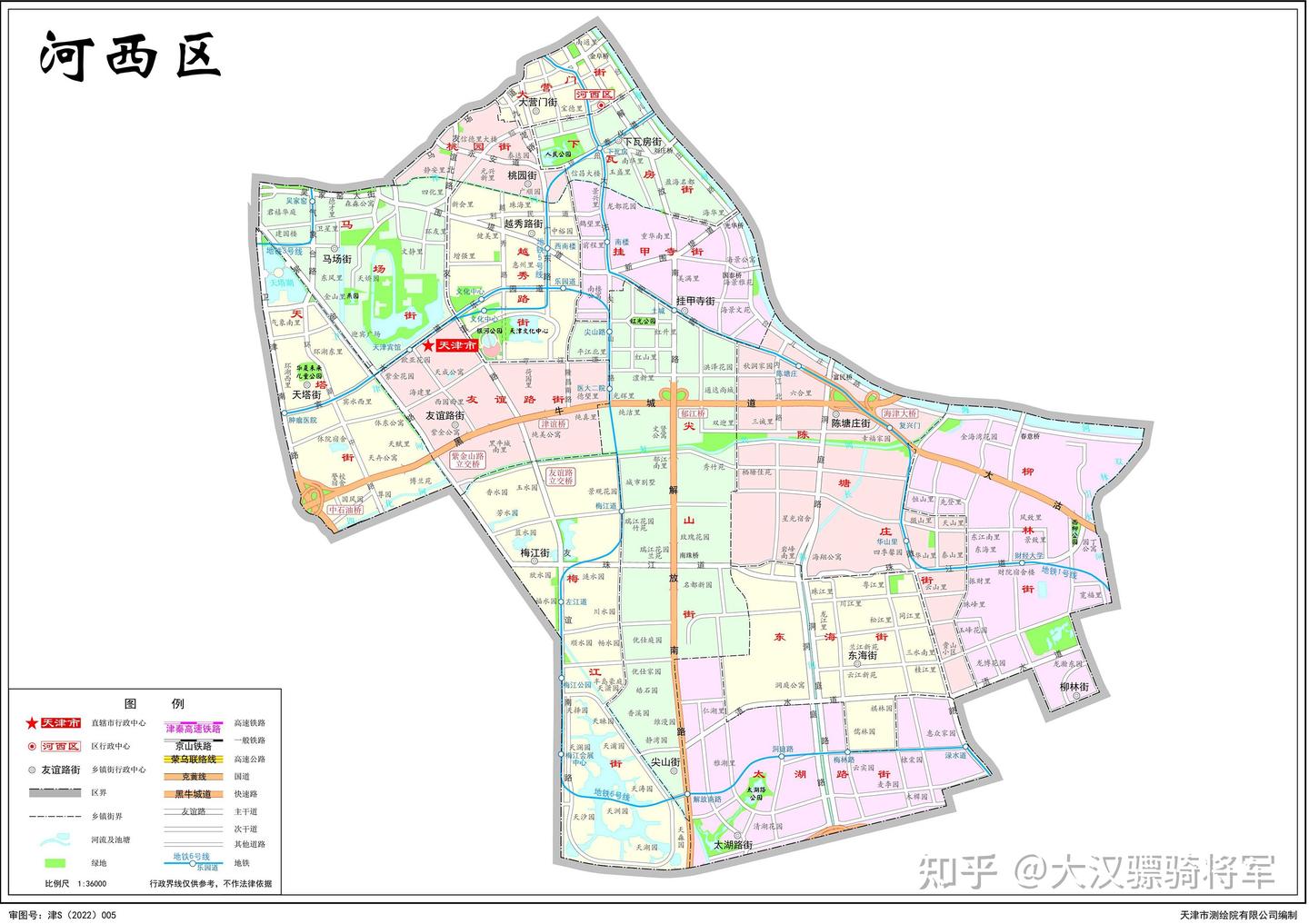 图文解读天津市2023年行政区划（16个区高清地图） - 知乎