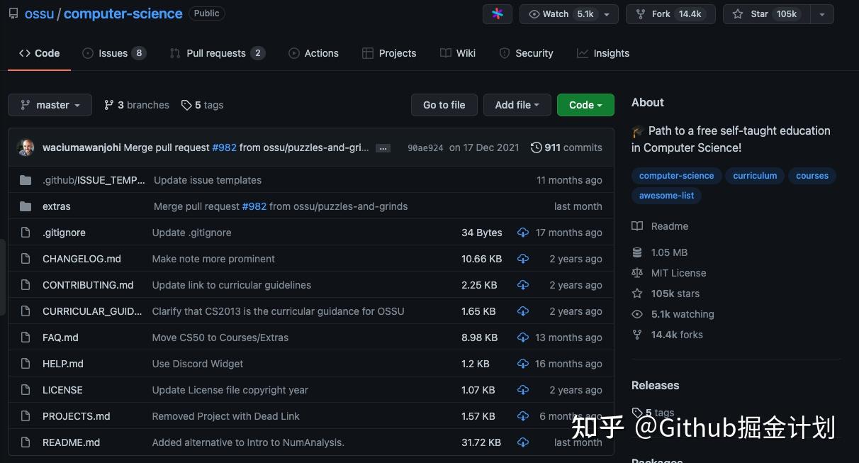 Github 200k 点赞！堪称最强计算机自学指南！ - 知乎
