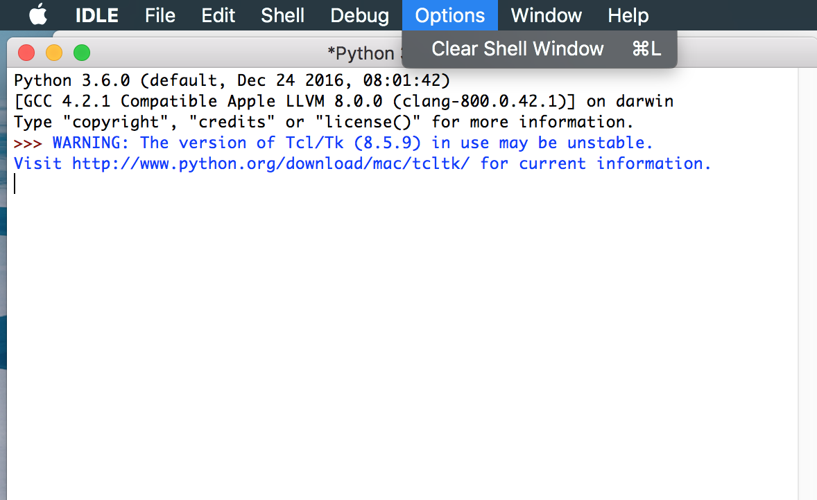 Python Shell 怎样清屏? - 知乎