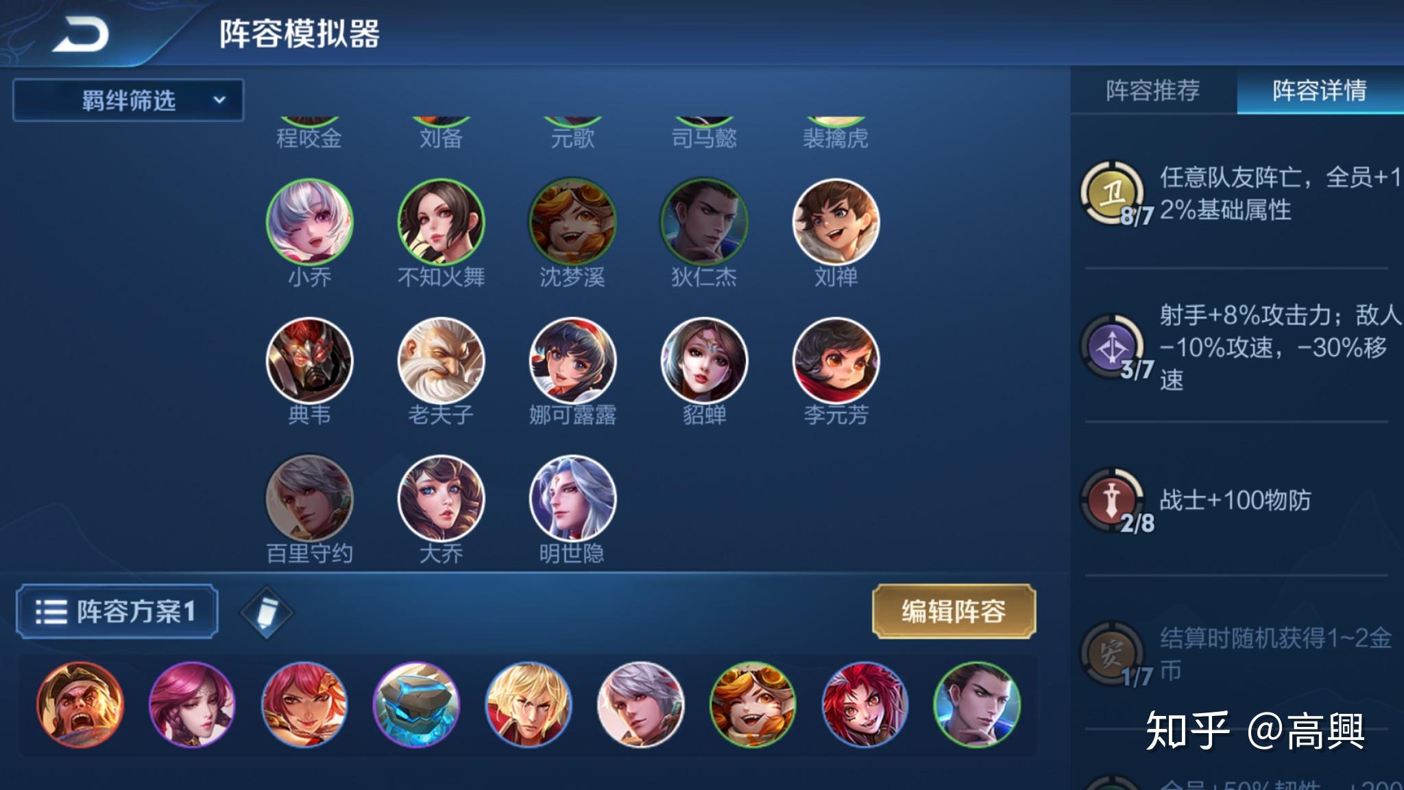 王者模拟战阵容介绍(王者模拟战有哪些阵容(《王者模拟战》有什么厉害的阵容和玩法？))  第33张