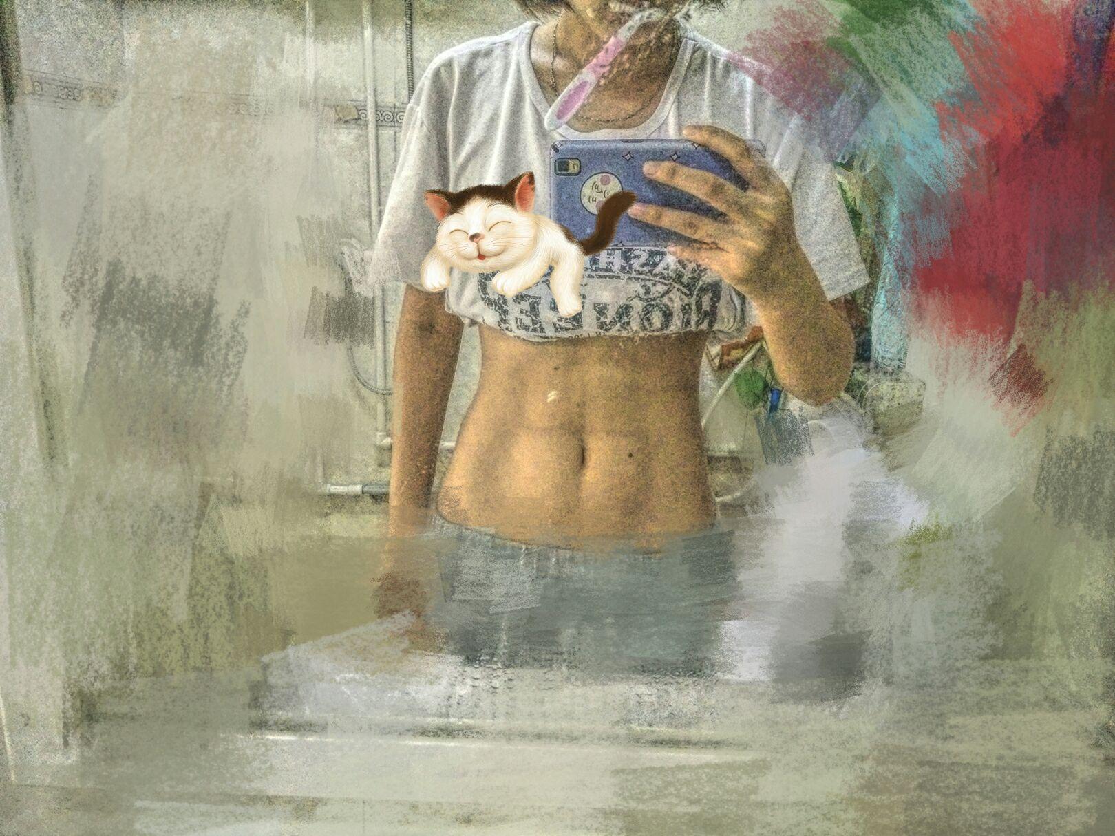 女生拥有四块腹肌是一种什么样的体验?