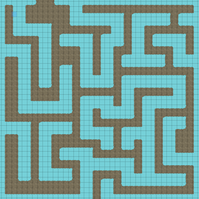 三套简单的迷宫地图生成方案