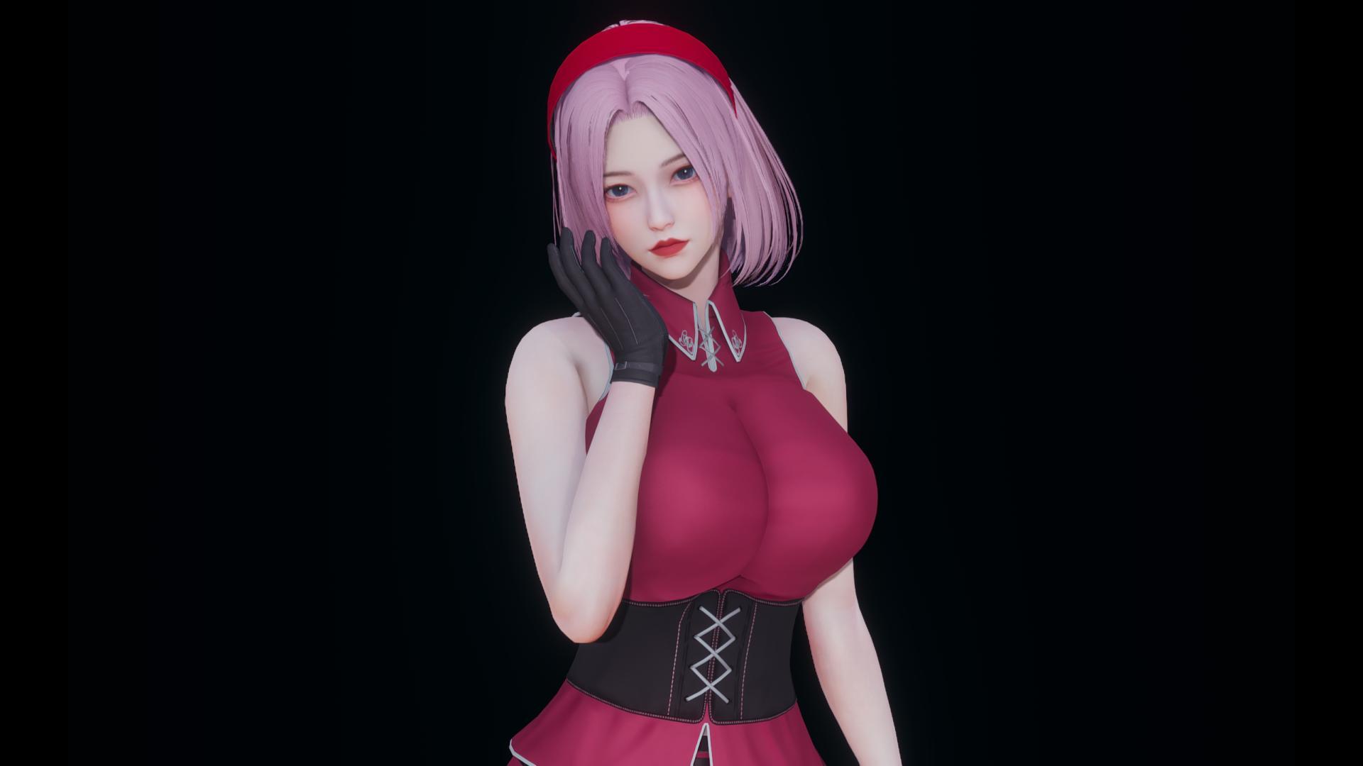 S2精品人物卡 火影忍者-春樱野-小樱