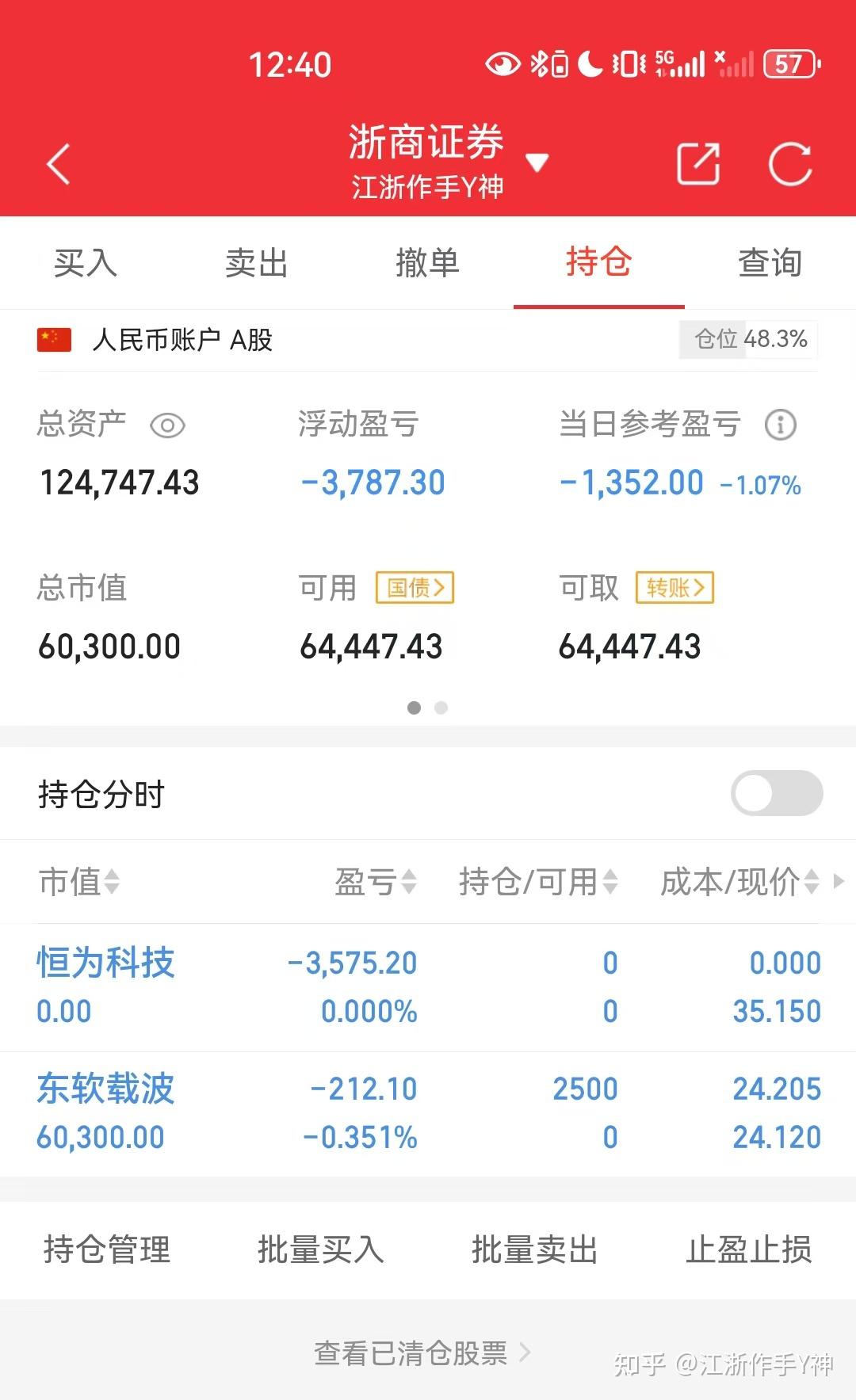 如何看待 2025 年 3月 5日 A 股市场行情走势? - 知乎