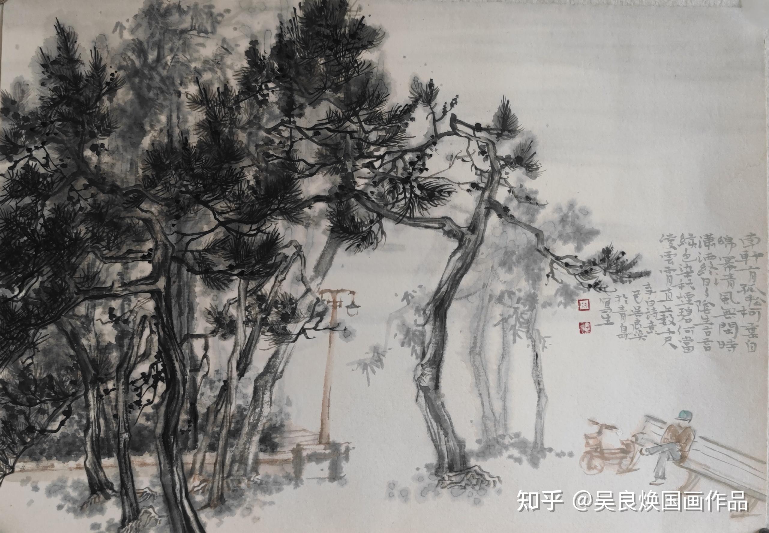 青岛崂山写生之六