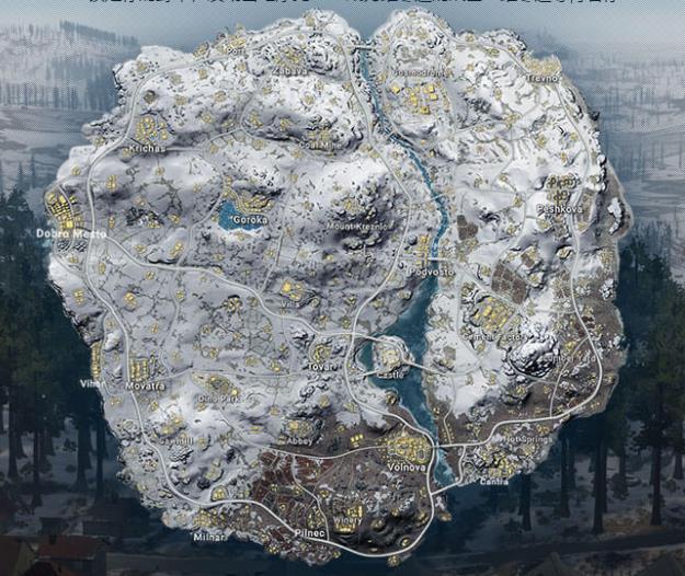 绝地求生:维寒迪地图攻略