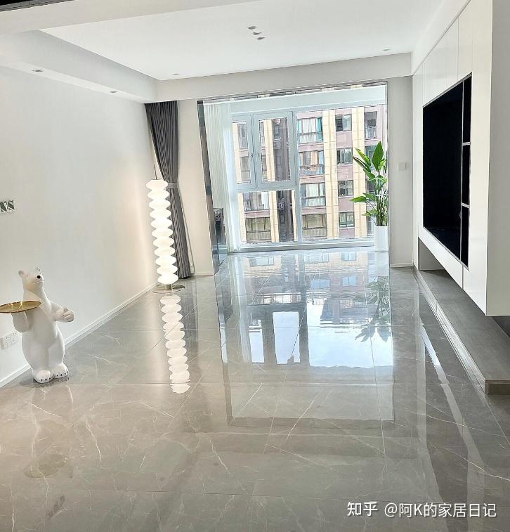 不听劝!坚持给客厅铺上600*1200瓷砖后,有些话不吐不快 - 知乎