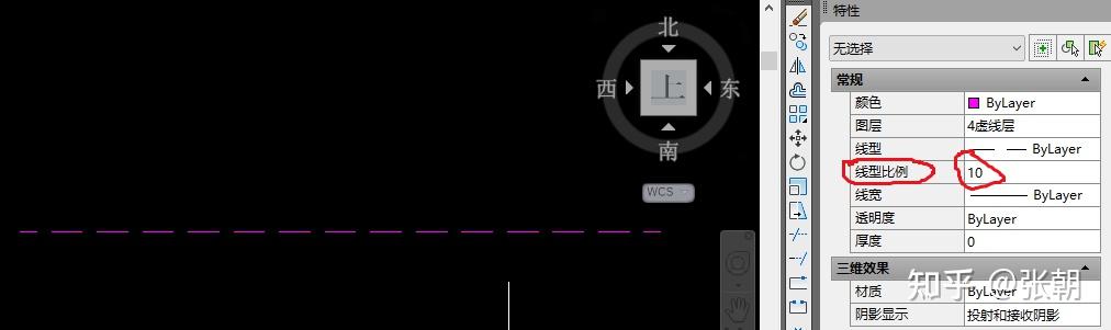 cad 该怎么调虚线间距? - 知乎
