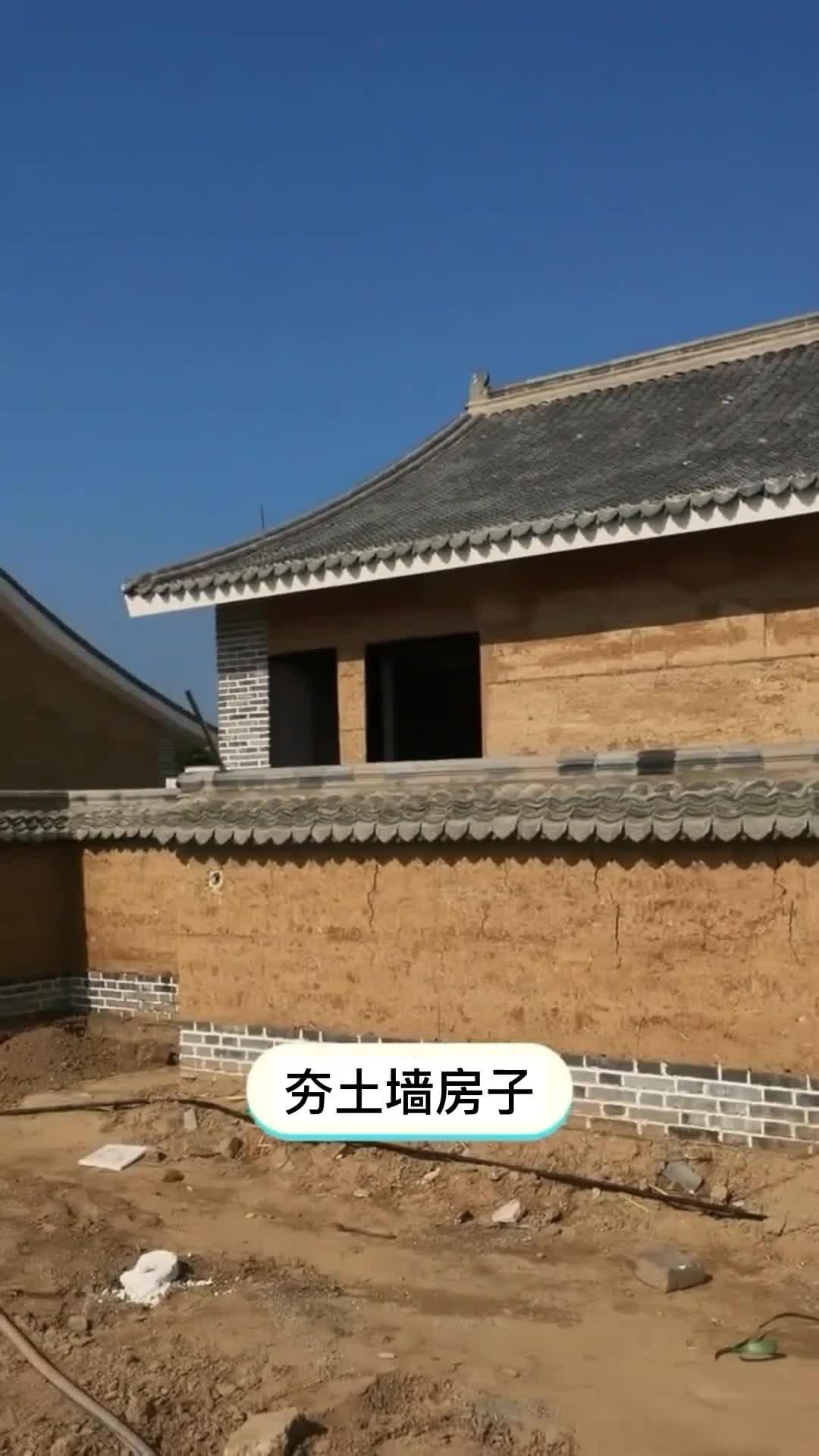 夯土墙房,依然是乡村一道永不凋谢的风景,现代夯土墙建筑 - 知乎