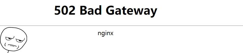 Nginx upstream host. 502 Nginx. Nginx node js.