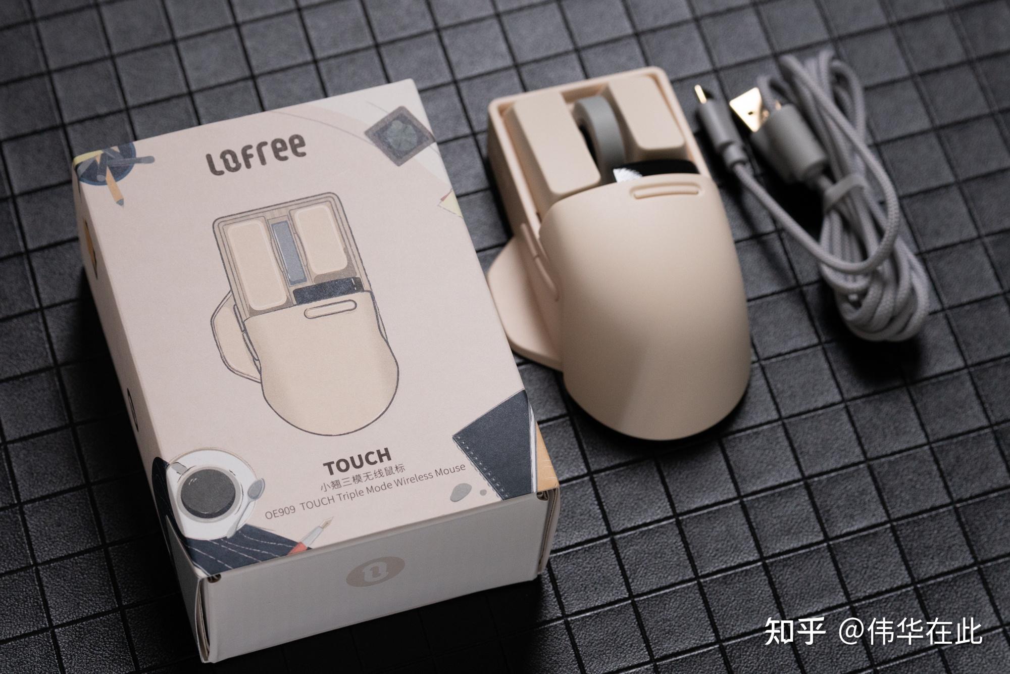 高级的设计感还自带屏幕—洛斐小翘三模无线鼠标 - 知乎