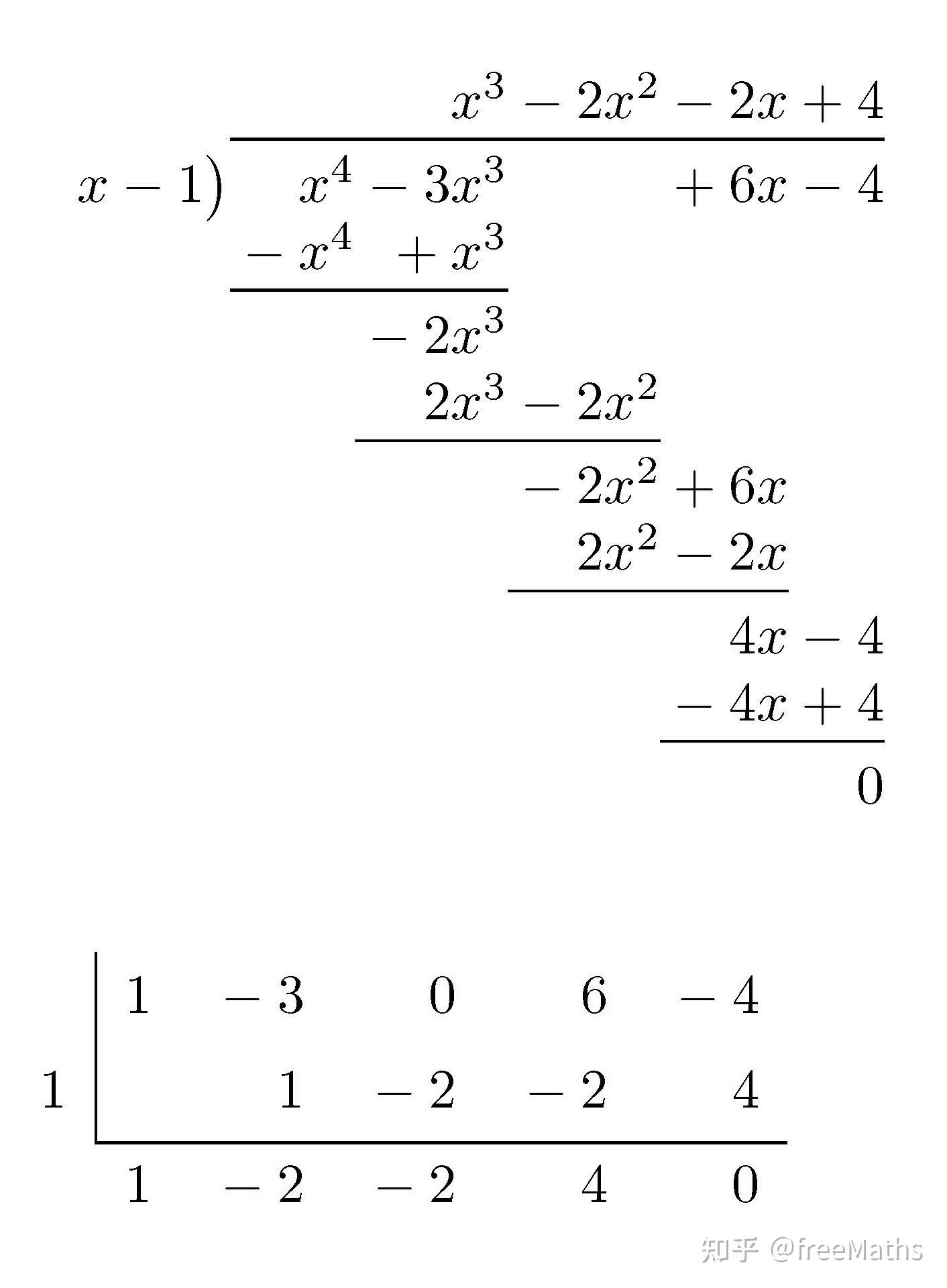 x-3x-6x-4-0