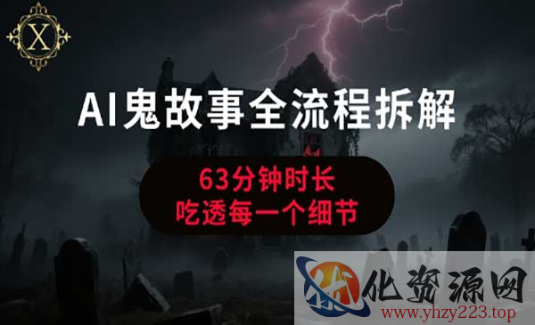 AI鬼故事全流程拆解_wwz
