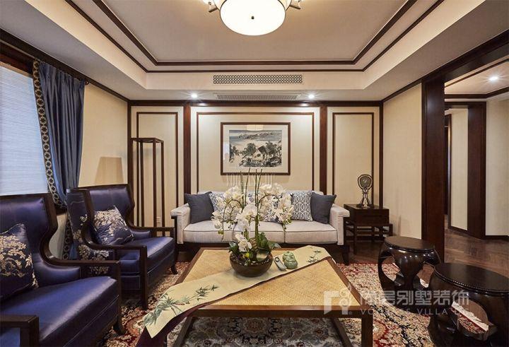 新中式风格别墅装饰设计实景图_不言于表的美 - 知乎
