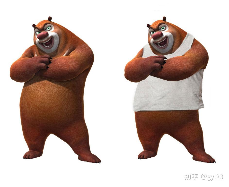 熊大穿衣服有多丑?