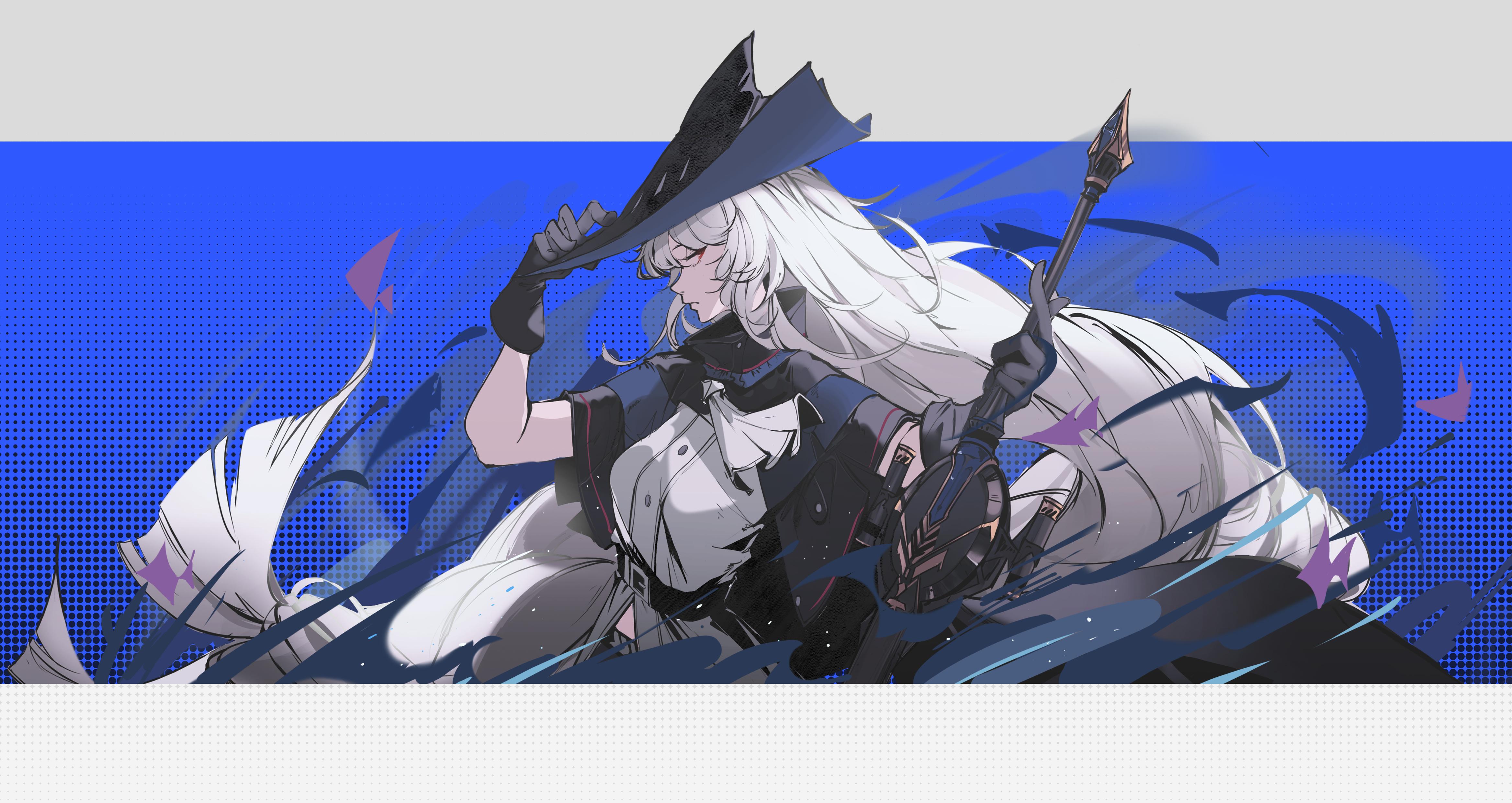 请问有没有明日方舟斯卡蒂的图,好看一些的? - 知乎