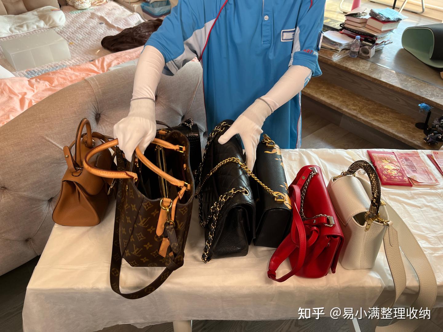 包包控看过来!收纳师教你优雅收纳100个包! - 知乎