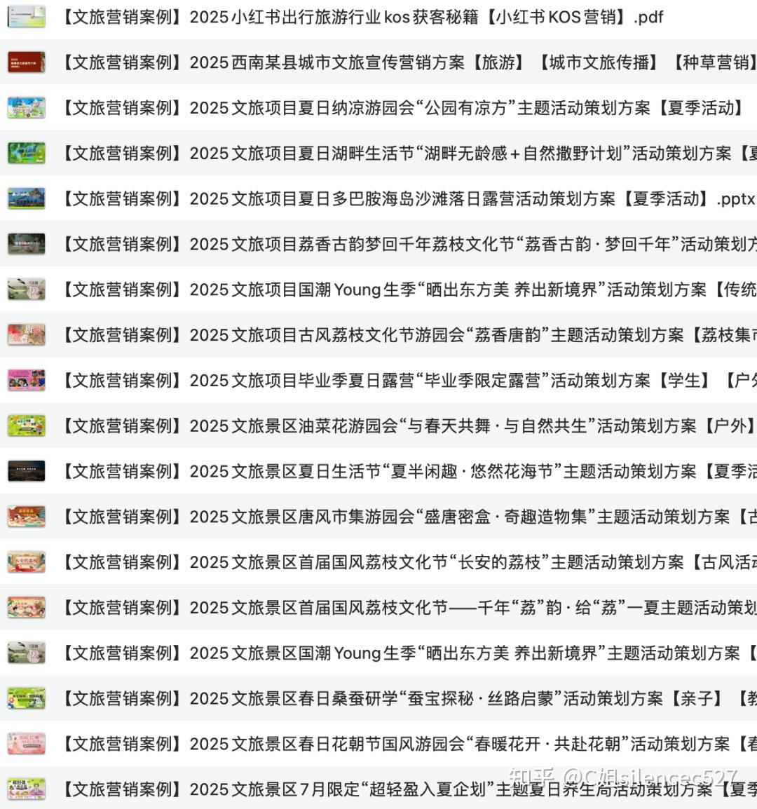 【方案合集】2025文旅/旅游/康养营销策划案例(155份) - 知乎
