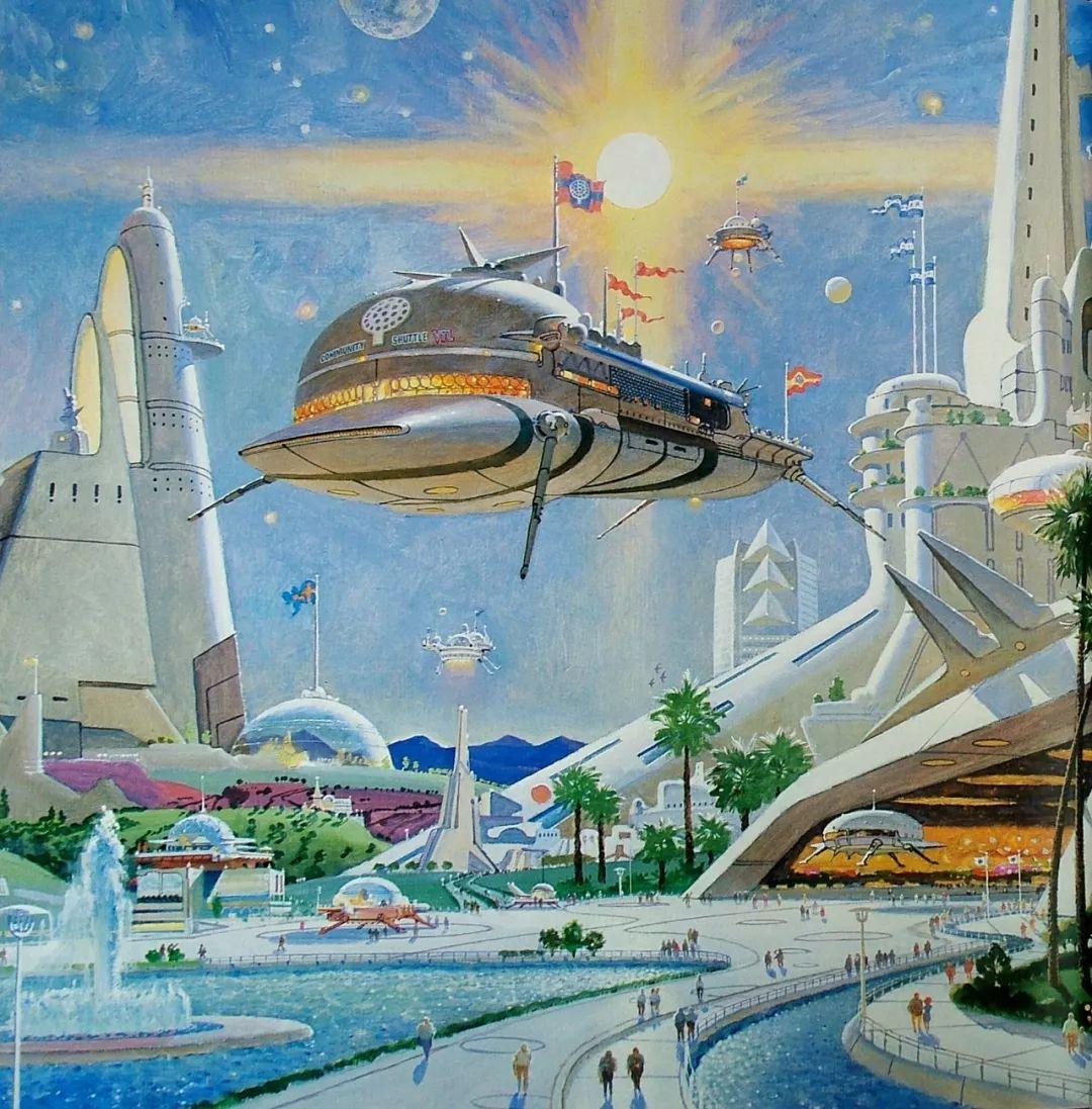 NASA御用插画师，太空科幻艺术家Robert Theodore McCall - 知乎