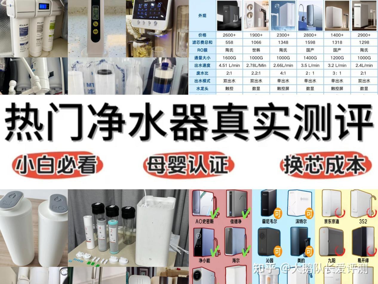 净水器哪一款好?10个实用性拉满热销王牌汇总