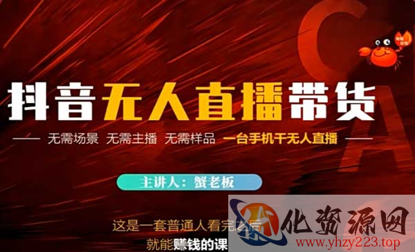 抖音无人直播带货新_wwz