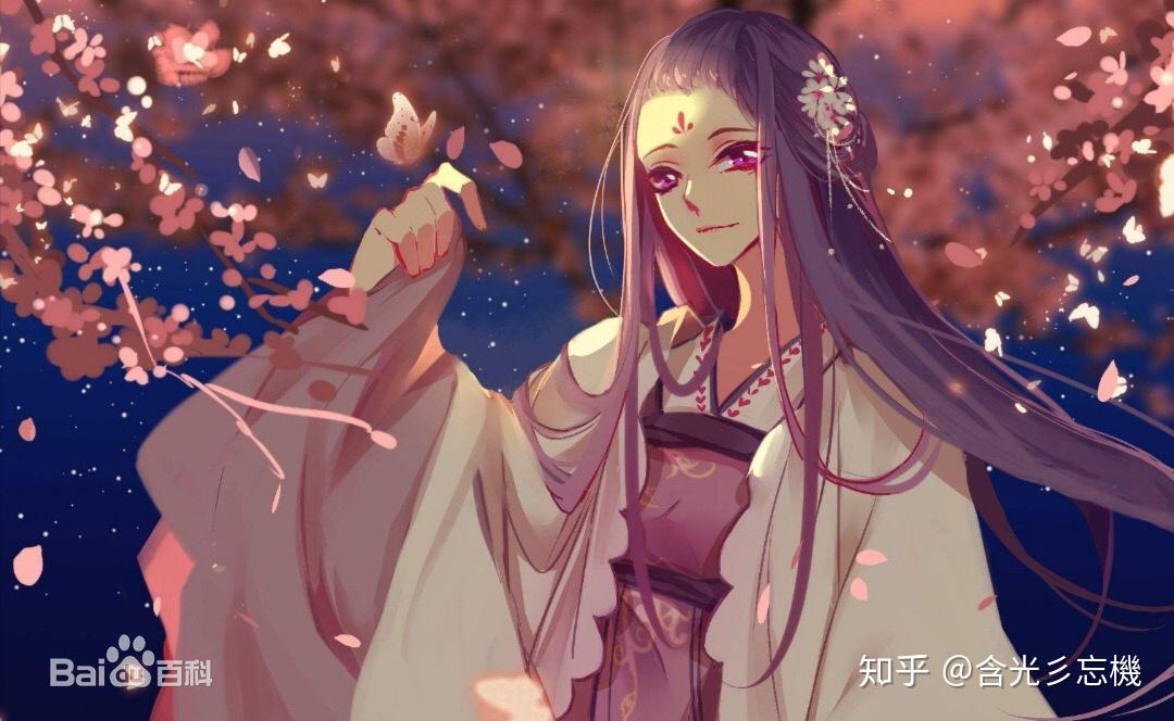 有谁有魔道祖师动漫的江厌离宣传图么类似这种