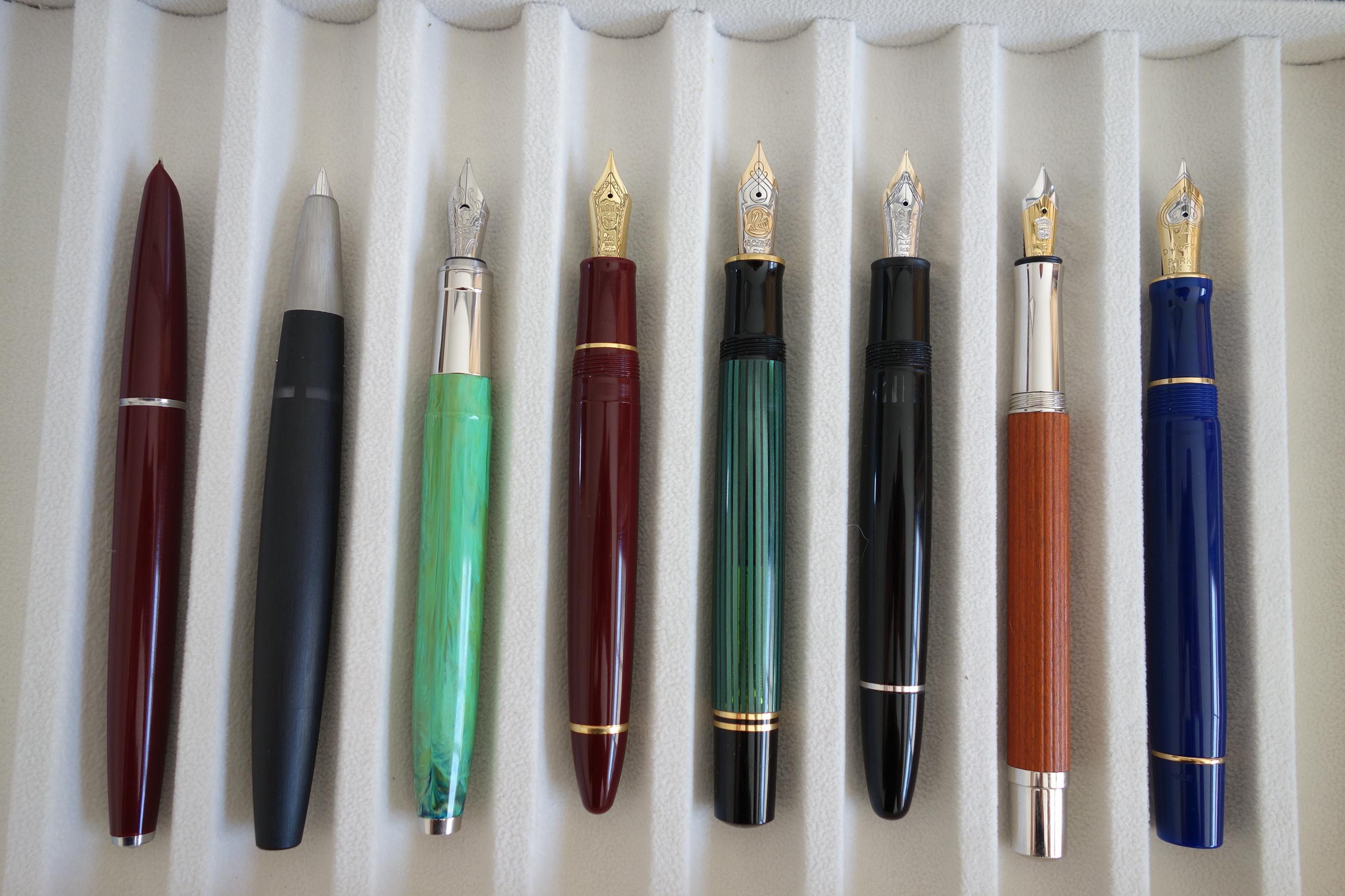 日常自用钢笔三大日系钢笔五大钢笔