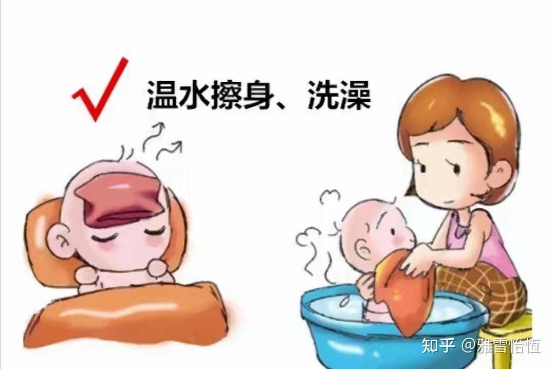 宝宝发烧了,怎么物理降温? - 知乎