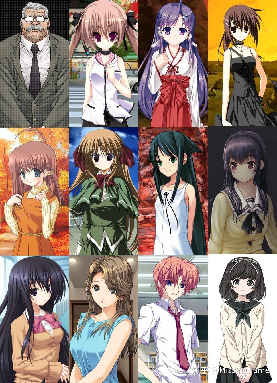 如果把galgame里的十二神器所有女一号角色都制成一个gal你们认为那个