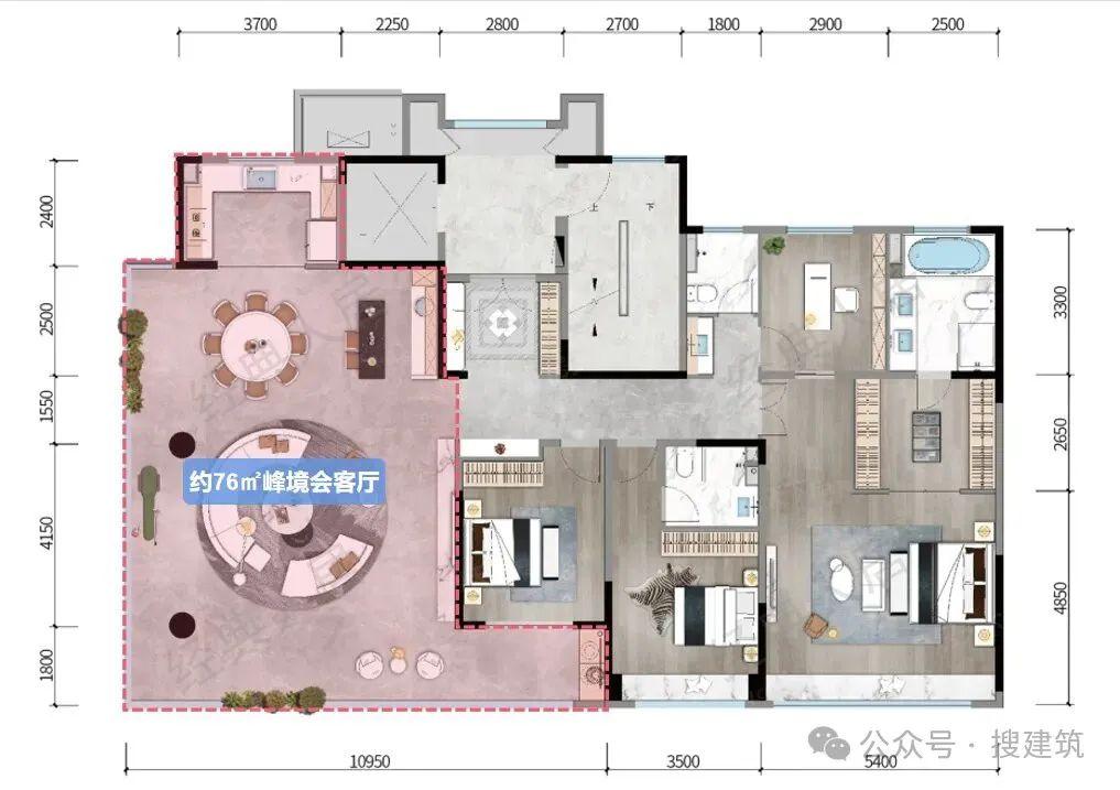 一层一户:200-300㎡大平层 | 设计趋势 - 知乎
