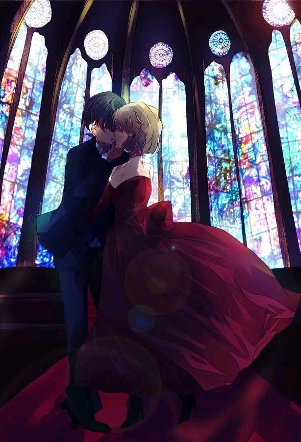 有没有柯南和灰原哀的情侣头像? - 知乎