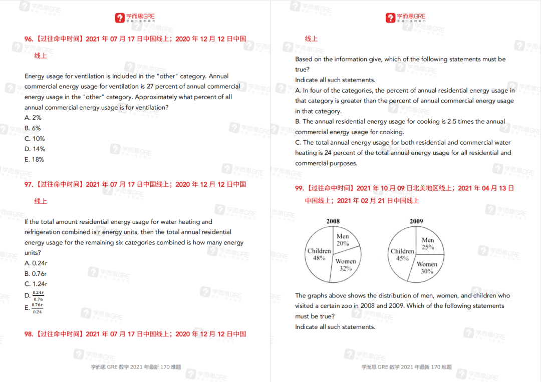 考 GRE sub math 有什么建议？ - 知乎