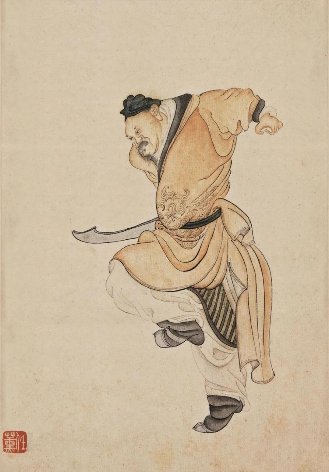 清代工笔人物画：水浒传108将- 知乎