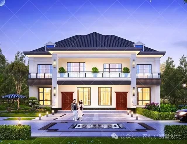 24套二层双拼兄弟农村自建房别墅，二层乡村别墅住宅自建房设计 - 知乎