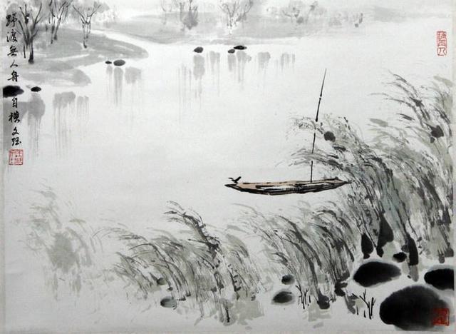 春潮帶雨晚來急、野渡無人舟自橫 春潮带雨晚来急，野渡无人舟自横。全诗意思及赏析| 古文典籍网